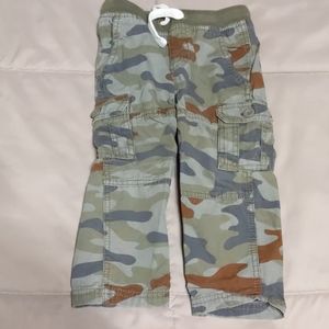 ‼️5/$10‼️Carter's camo toddler boy pants
